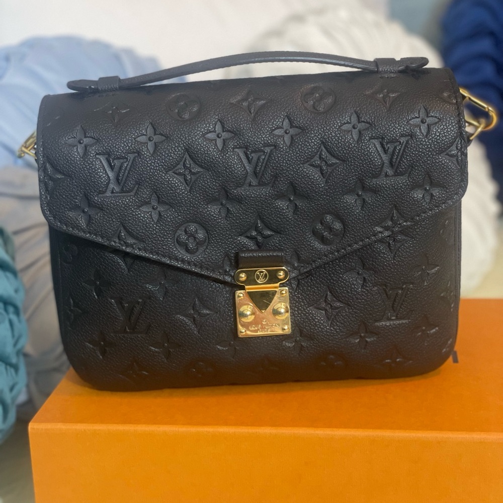 Louis Vuitton Black Métis Empreinte